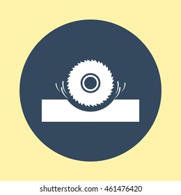 Web Icon of Saw Wheel.