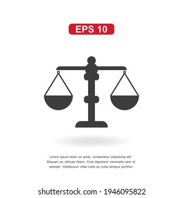 signo de escala de iconos web aislado en fondo blanco. Ilustración vectorial simple.