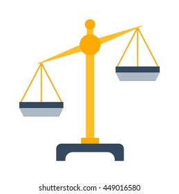 Web icon scales, weigh measurement