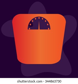 Web icon- scales, weighing, weight