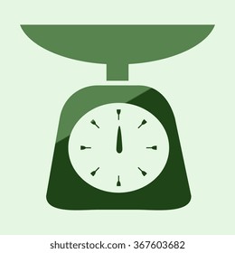 Web icon- scales, weighing, weight