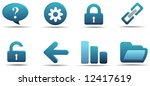 Web icon set 2 | Aqua series. Find more from the same series in my portfolio.