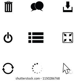 web icon set