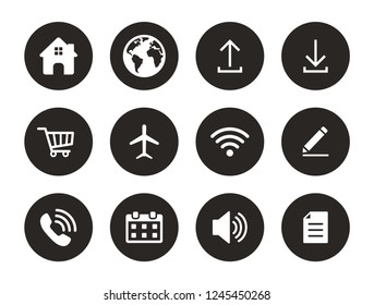 Web icon set