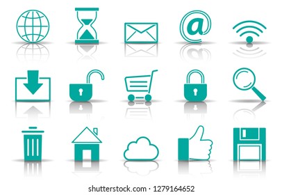 web icon set