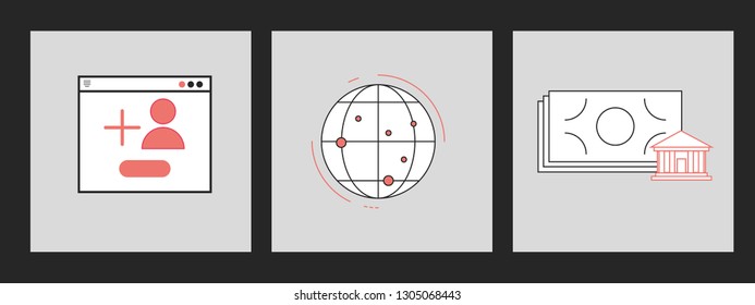 web icon set