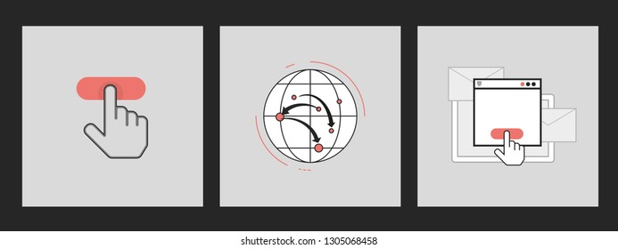 web icon set
