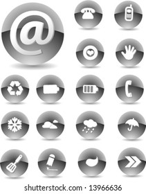 Web icon set