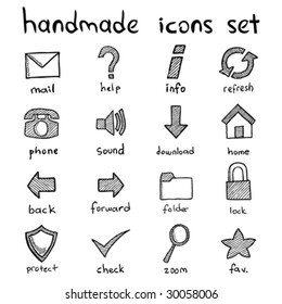 web icon set