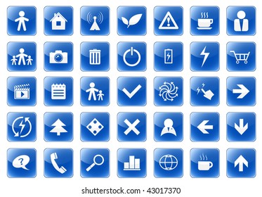  Web icon set.