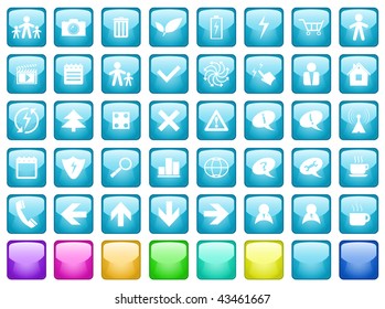 Web icon set.