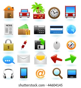 Web icon set