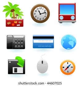 Web icon set