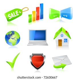 Web icon set.
