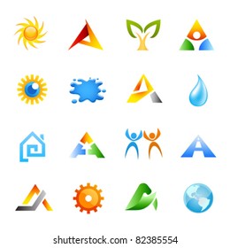 Web icon set