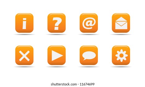 Web icon set 3 | Apricot series