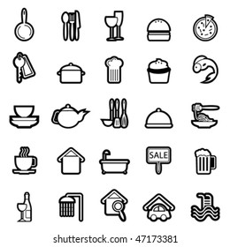 web icon set 4 (easily editable)