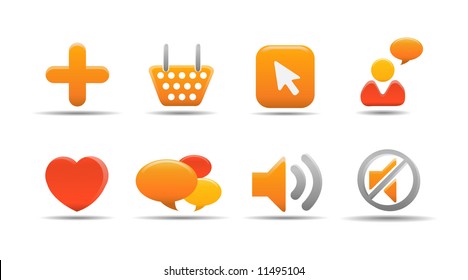 Web icon set 5 | Pumpkin series
