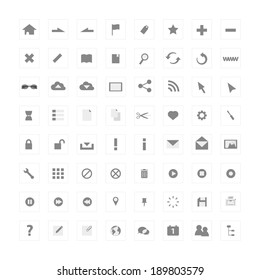 Web icon set. Designed for illustration, infographics, web icon, report, presentation, template and more in your business