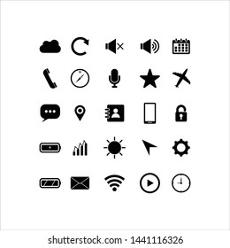 Web Icon Set. Easy To Edit Vector Image.