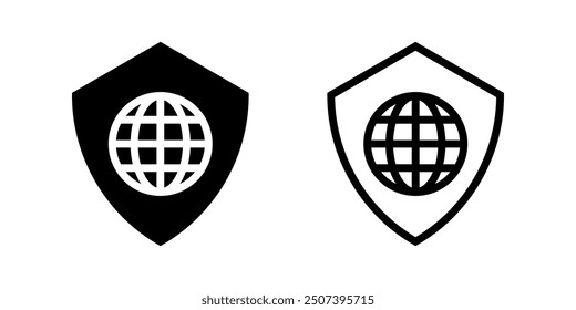 Web icon set. flat illustration of vector icon on white background