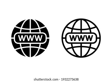 Web-Icon-Set. gehen Sie zu Web-Symbol. Webklick-Symbol