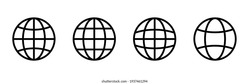 Web icon set. go to web icon. web click icon