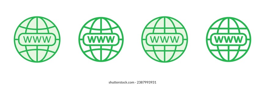 Web-Icon-Set. gehen Sie zu Web-Symbol. Webklick-Symbol