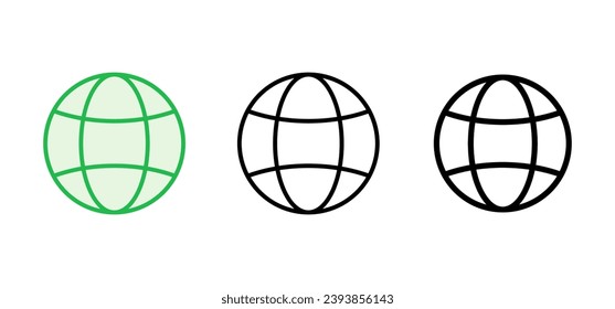 Web icon set. go to web icon. web click icon