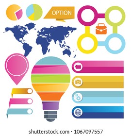 Web icon set. Infographic set