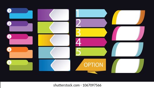 Web icon set. Infographic set