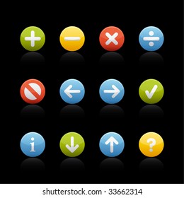 Web Icon Set for multiple application in Adobe Illustrator EPS 8.