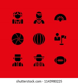 web icon set  with serbian, german and argentinian vector icons for web and graphic design