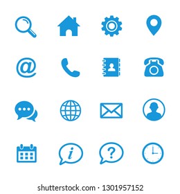 Web icon set. Set of web icon symbol vector. for web computer and mobile