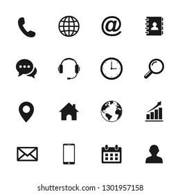 Web icon set. Set of web icon symbol vector. for web computer and mobile