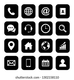 Web icon set. Set of web icon symbol vector. for web computer and mobile