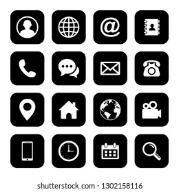 Web icon set. Set of web icon symbol vector. for web computer and mobile
