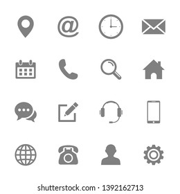 Web icon set. Set of web icon symbol vector. computer and mobile icons