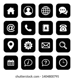 Web icon set. Set of web icon symbol vector. computer and mobile icons