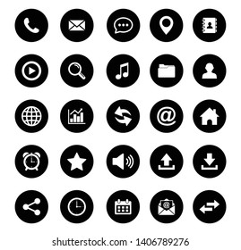 Web icon set symbol. Website set icon vector. for web computer and mobile