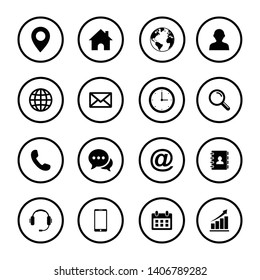 Web icon set symbol. Website set icon vector. for web computer and mobile