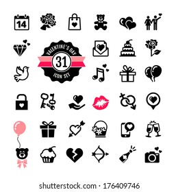 Web icon set - Valentine's day 