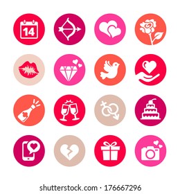Web icon set - Valentine's day 