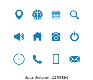 Web icon set vector Web icon set vector