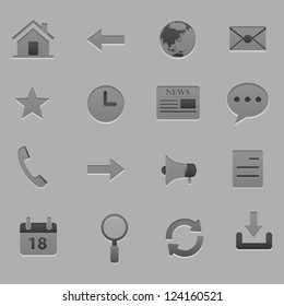 web icon set vector