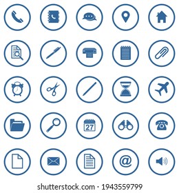 web icon set vector sign symbol