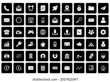 Web-Icon-Set, Web-Vektorset-Symbol
