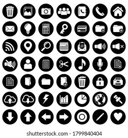 web icon set vector symbol isolated illustration white background