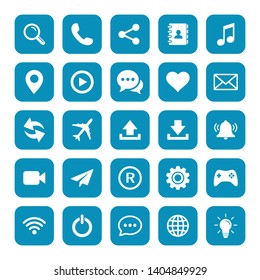 Web icon set. website icon symbol vector. for web computer and mobile