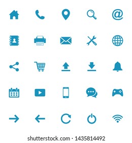 Web icon set. Website set icon vector. for web computer and mobile